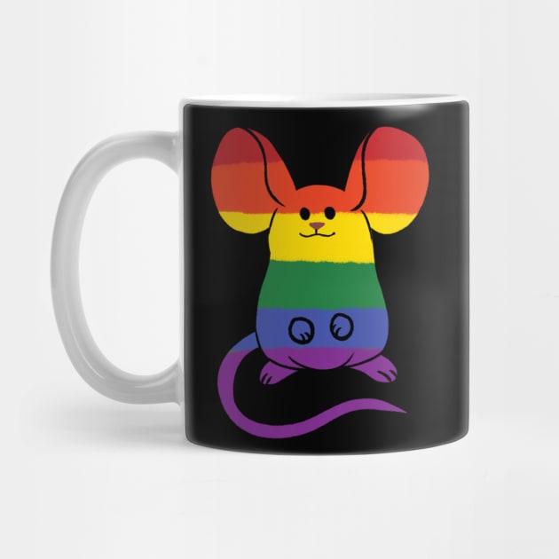 Gay Pride Mouse by gaypompeii